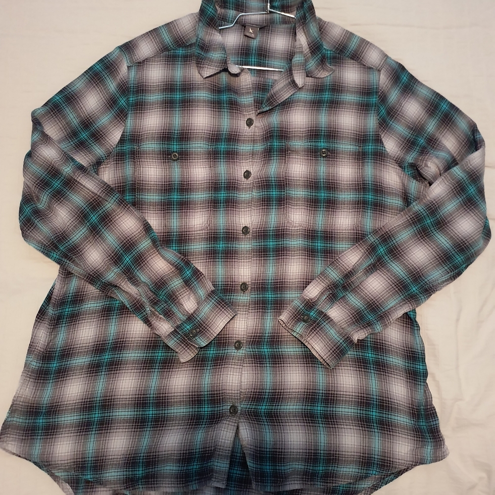 Eddie Bauer Flannel button-up Shirt